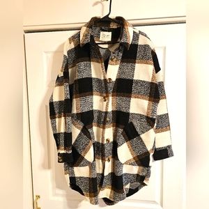 Jacket/Shaket Brown and Cream